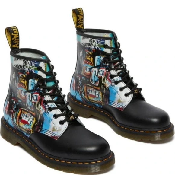 🔥Dr. Martens X Jean Michel Basquiat 1460 Boot🔥 - Picture 2 of 8